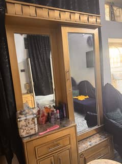 Wooden dressing table