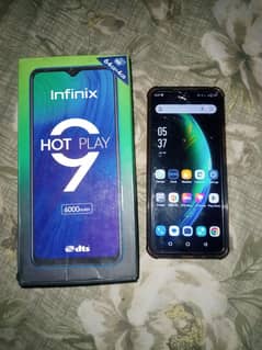 Infinix hot 9 play with box