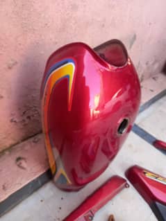 CD 70cc bike tanki tappy set [Read ADD] Plz