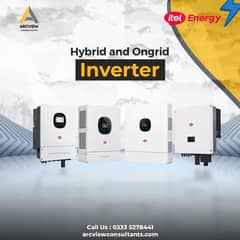 SOLAR INVERTER ITEL  Hybrid Inverters 4kw6kw and 12kwSingle Phase IP54