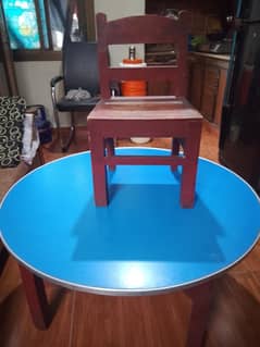 round table 2 chairs