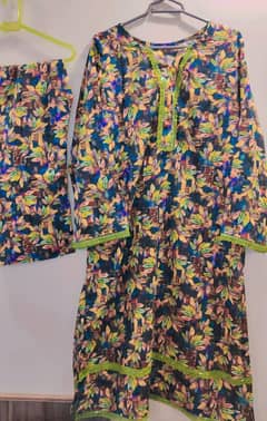 lawn 2 piece dress