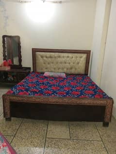 Wooden bed