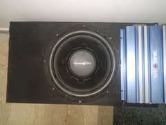woofer or amp for sale