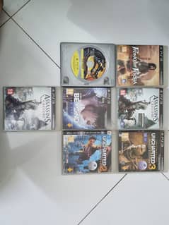 PS3 Genuine CDs for Sale (Good Condition)