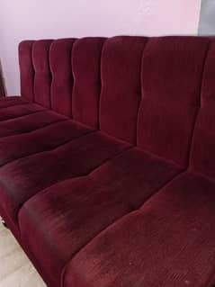 Maroon Sofa-Bed for Sale! 