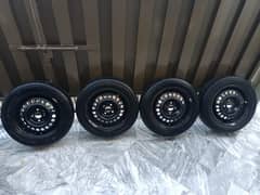 14 inch steel rims for city corolla 2002-2008