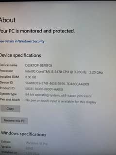 ii5 3470 with mother board and 8 gb ram and stock cooler