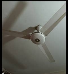 6 Ceiling fan (Non inverter) with long pipe urgent sale
