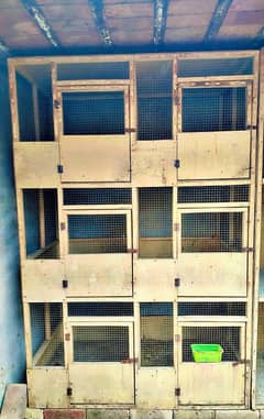 Cage pinjra wooden cage