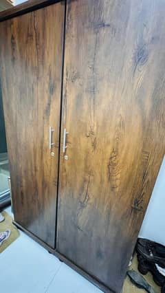 2 door cupboard available for sale