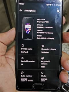 OnePlus 5 - 8/128 Dual Sim PTA Approved