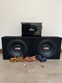 JBL subwoofers with amplifier