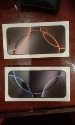 Iphone 16 pro max box pack