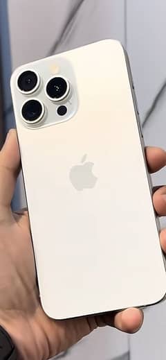 Apple Iphone 15 Pro max jv 256gb White titanium
