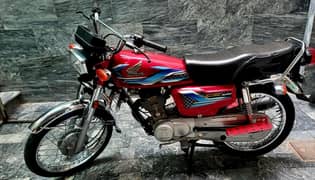 cg 125 2023 last month brand new condition registered punjab