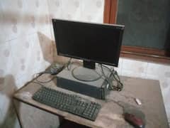 Lenovo Full Pc i5 With 256GB SSD 4GB Graphics With LED 19 inch Wide HD