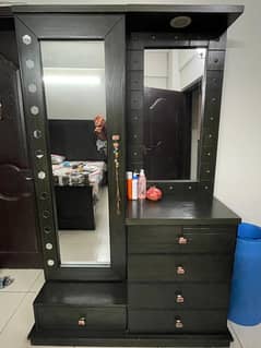 Dressing Table Vanity with Full Length Mirror