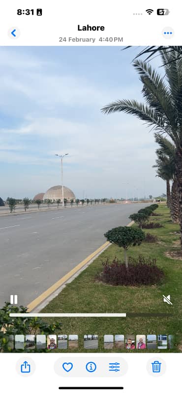 Ready To Construct Possession Surrounded By Plaza & Houses DIrect Access From Underpass GT Road 8