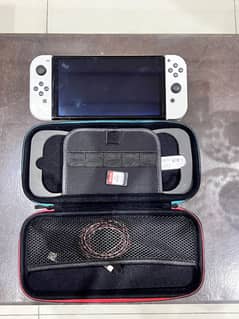 Nintendo switch oled with game: fc 23