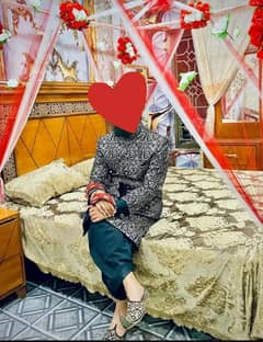 Sherwani Khussa Kulla Haaar Fresh Condition And Neat Clean