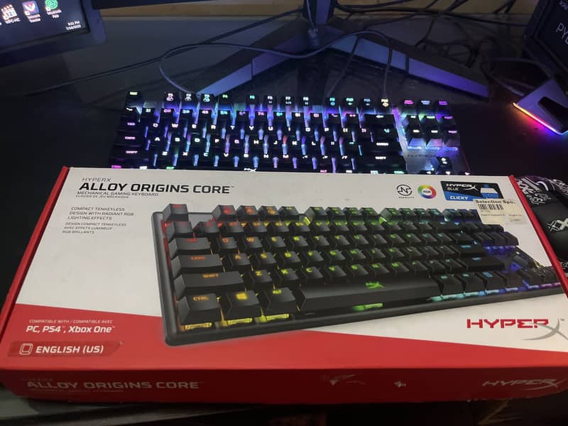HyperX Alloy Origins Core TKL/*WITH BOX* 1