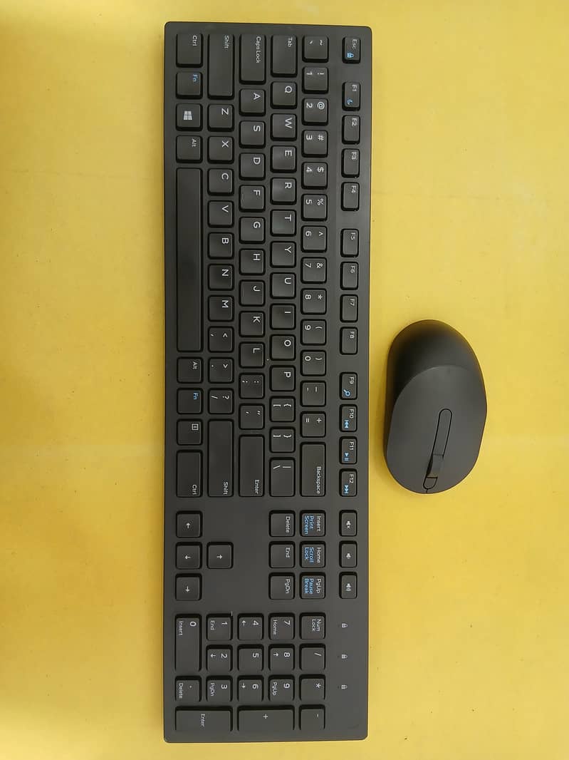 Wireless Dell | Logitech Keyboard and Mouse Combo with Dongle in Qty 3