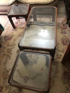Three table set for dining room