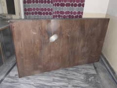 2 solid wooden beds in perfect condition  customised bed