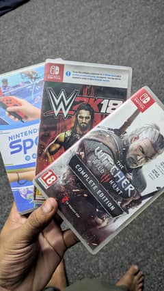 Nintendo Switch Games Witcher 3, Sports, WWE2K18