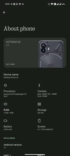 nothing phone 2 duel SIM pta approved