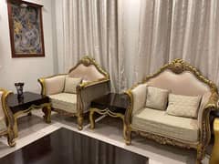 7 Seater Sofa Set with table's