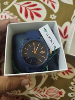 Lacoste 12.12 Mens Blue Resin Quartz Blue Watch -2011234