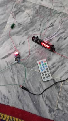 BT Audio Bluetooth Module with HW411 LM2956, soldered, working.