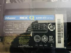 PowerREX psu 620w 80plus Gold.