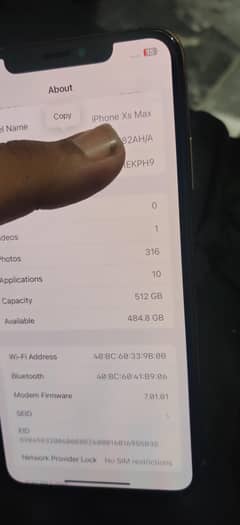 iphone xs max 512gb