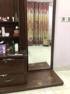 Full length mirror dressing table