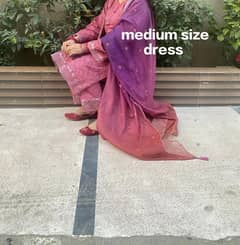 chikankari embroidery dress