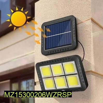 Solar light with remote control | complete set with panel