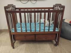 Wooden baby Cot