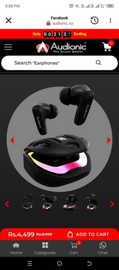 New audionic battle buds pro for sale 5000