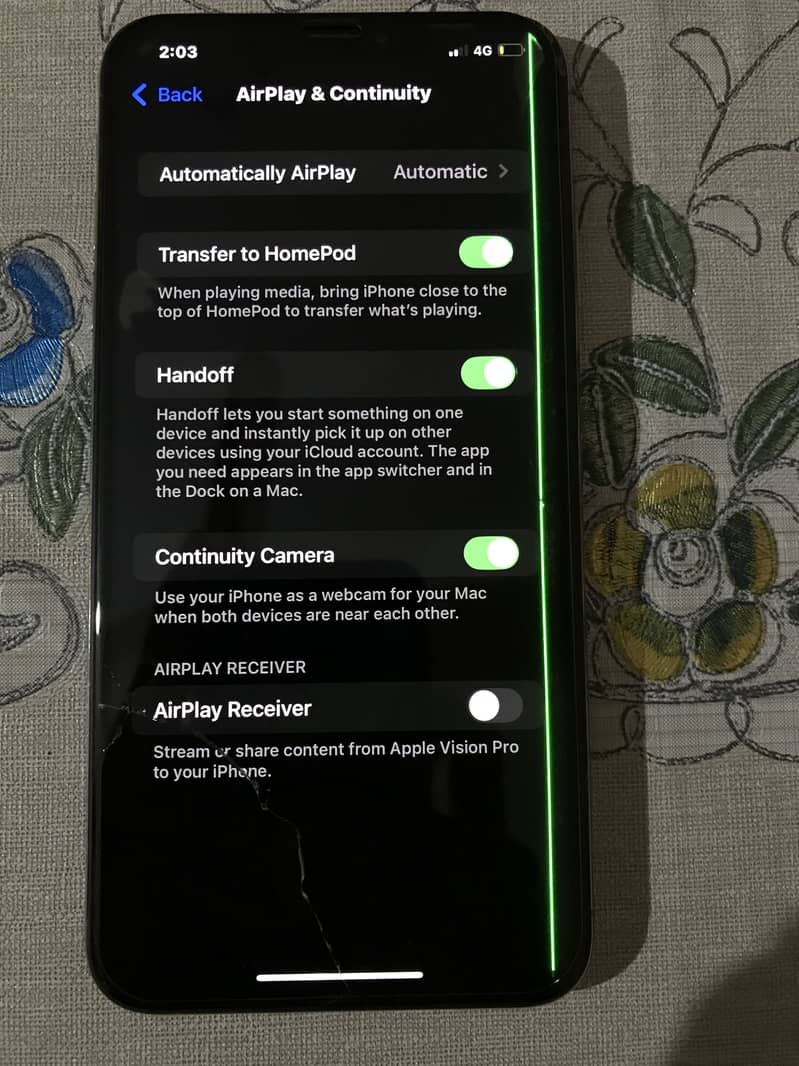 iPhone Xs Max Pta app 5
