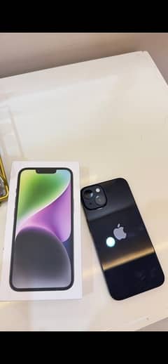 iphone 14 midnight black jv 128 gb with box