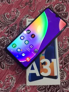 SAMSUNG A31 Mobile with Box 4/128 Gb no open no repair all jenion