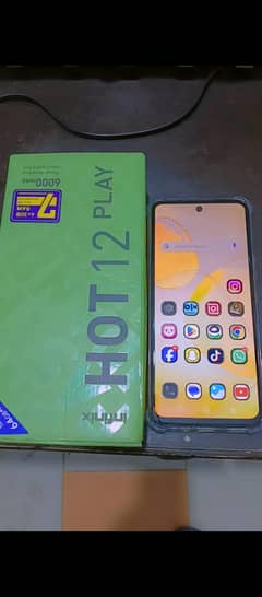Infinix hot 12 play 4/64