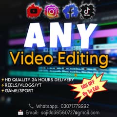 Any Video Editing Service