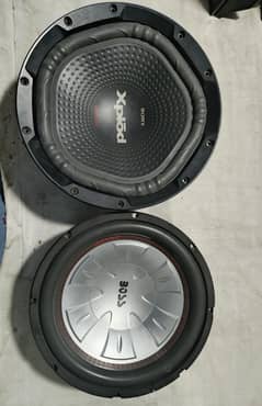 Dual 12° inch Sub-Woofer 1800w Sony XPLOD & Boss -Pioneer Speaker