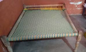 Wooden charpai