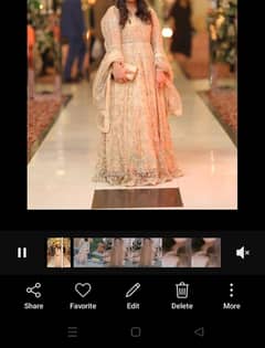 a wedding walima wear dress