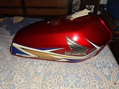 HONDA GENIOUN TANK TAPAY GLASSY AND HEAD LIGHT